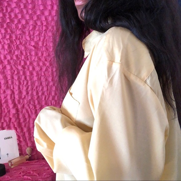 Yellow button down - Picture 2 of 3